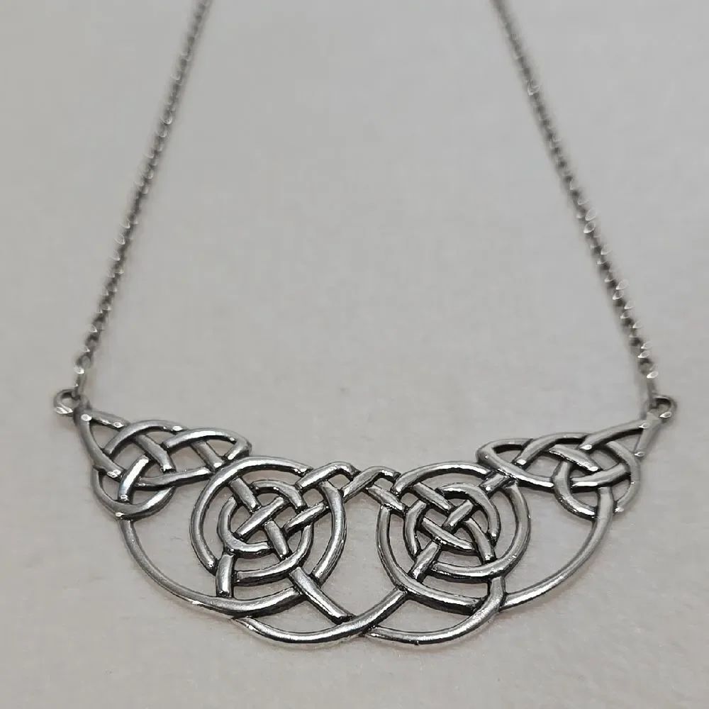 Celtic Knot Sterling Silver Necklace